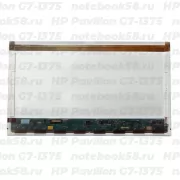 Матрица для ноутбука HP Pavilion G7-1375 (1600x900 HD+) TN, 40pin, Матовая