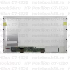 Матрица для ноутбука HP Pavilion G7-1320 (1600x900 HD+) TN, 40pin, Глянцевая