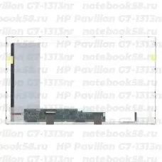 Матрица для ноутбука HP Pavilion G7-1313nr (1600x900 HD+) TN, 40pin, Глянцевая