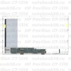 Матрица для ноутбука HP Pavilion G7-1316 (1600x900 HD+) TN, 40pin, Глянцевая
