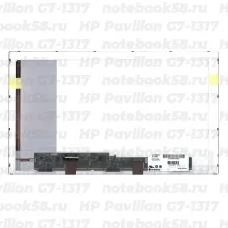 Матрица для ноутбука HP Pavilion G7-1317 (1600x900 HD+) TN, 40pin, Матовая