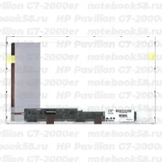 Матрица для ноутбука HP Pavilion G7-2000er (1600x900 HD+) TN, 40pin, Матовая