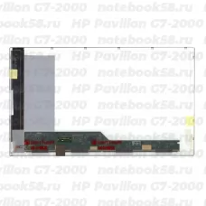 Матрица для ноутбука HP Pavilion G7-2000 (1600x900 HD+) TN, 40pin, Матовая