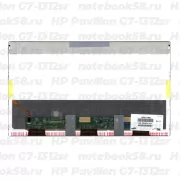 Матрица для ноутбука HP Pavilion G7-1312sr (1600x900 HD+) TN, 40pin, Матовая