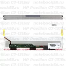 Матрица для ноутбука HP Pavilion G7-1315sr (1600x900 HD+) TN, 40pin, Глянцевая
