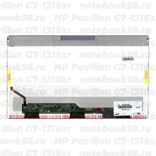 Матрица для ноутбука HP Pavilion G7-1316sr (1600x900 HD+) TN, 40pin, Глянцевая