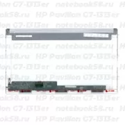 Матрица для ноутбука HP Pavilion G7-1313er (1600x900 HD+) TN, 40pin, Глянцевая