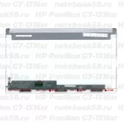 Матрица для ноутбука HP Pavilion G7-1316sr (1600x900 HD+) TN, 40pin, Глянцевая