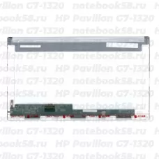 Матрица для ноутбука HP Pavilion G7-1320 (1600x900 HD+) TN, 40pin, Глянцевая