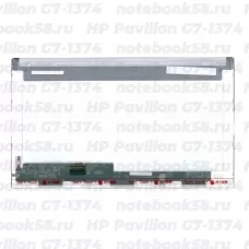 Матрица для ноутбука HP Pavilion G7-1374 (1600x900 HD+) TN, 40pin, Глянцевая