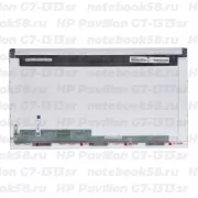 Матрица для ноутбука HP Pavilion G7-1313sr (1600x900 HD+) TN, 40pin, Матовая
