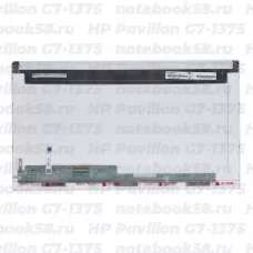 Матрица для ноутбука HP Pavilion G7-1375 (1600x900 HD+) TN, 40pin, Матовая