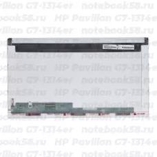 Матрица для ноутбука HP Pavilion G7-1314er (1600x900 HD+) TN, 40pin, Глянцевая