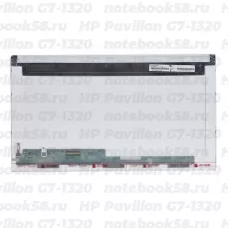 Матрица для ноутбука HP Pavilion G7-1320 (1600x900 HD+) TN, 40pin, Глянцевая