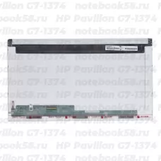Матрица для ноутбука HP Pavilion G7-1374 (1600x900 HD+) TN, 40pin, Глянцевая