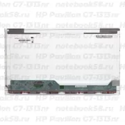 Матрица для ноутбука HP Pavilion G7-1313nr (1600x900 HD+) TN, 40pin, Глянцевая