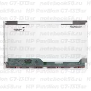 Матрица для ноутбука HP Pavilion G7-1313sr (1600x900 HD+) TN, 40pin, Глянцевая