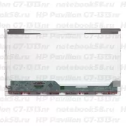 Матрица для ноутбука HP Pavilion G7-1313nr (1600x900 HD+) TN, 40pin, Глянцевая