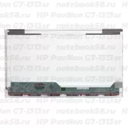 Матрица для ноутбука HP Pavilion G7-1313sr (1600x900 HD+) TN, 40pin, Глянцевая