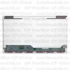 Матрица для ноутбука HP Pavilion G7-1314nr (1600x900 HD+) TN, 40pin, Глянцевая