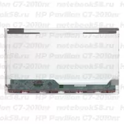 Матрица для ноутбука HP Pavilion G7-2010nr (1600x900 HD+) TN, 40pin, Глянцевая