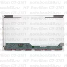 Матрица для ноутбука HP Pavilion G7-2151 (1600x900 HD+) TN, 40pin, Глянцевая