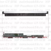Матрица для ноутбука HP Pavilion G7-1316 (1600x900 HD+) TN, 40pin, Матовая