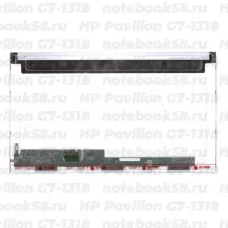 Матрица для ноутбука HP Pavilion G7-1318 (1600x900 HD+) TN, 40pin, Матовая