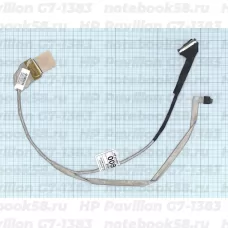 Шлейф матрицы для ноутбука HP Pavilion G7-1383 (40pin LVDS, LED)