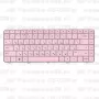 Клавиатура для ноутбука HP Pavilion G6-1376sr Розовая