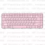 Клавиатура для ноутбука HP Pavilion G6-1381 Розовая