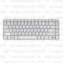 Клавиатура для ноутбука HP Pavilion G6-1021 Серебристая