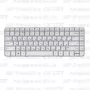 Клавиатура для ноутбука HP Pavilion G6-1371 Серебристая