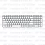 Клавиатура для ноутбука HP Pavilion G6-2103er Белая, без рамки