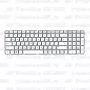 Клавиатура для ноутбука HP Pavilion G6-2105 Белая, без рамки
