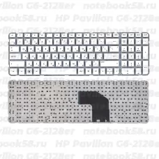 Клавиатура для ноутбука HP Pavilion G6-2128er Белая, без рамки