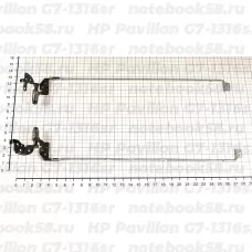 Петли матрицы для ноутбука HP Pavilion G7-1316sr (левая + правая)