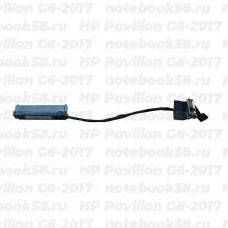 Шлейф жесткого диска для ноутбука HP Pavilion G6-2017 (6+7pin)