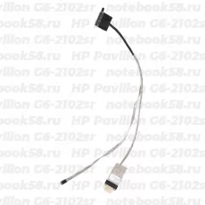 Шлейф матрицы для ноутбука HP Pavilion G6-2102sr (40pin LVDS)